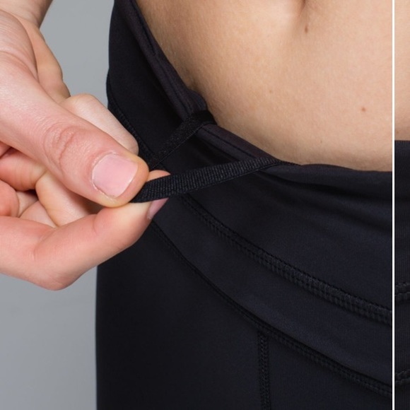 Lululemon Up the Pace size 4 crop leggings black - Picture 3 of 4